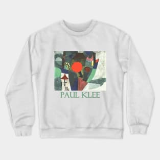 With the Setting Sun by Paul Klee Crewneck Sweatshirt